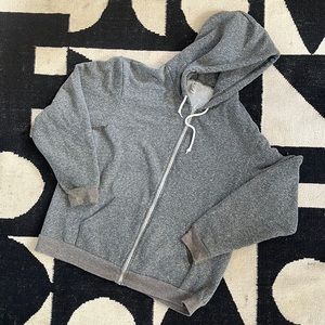 American Apparel Performance Zip Hoodie Sweatshirt